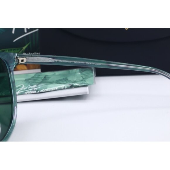 Maui Jim Water Lily MJ 796N-55B Translucent Oval Sunglasses Blue polarized Lens - Picture 6 of 7